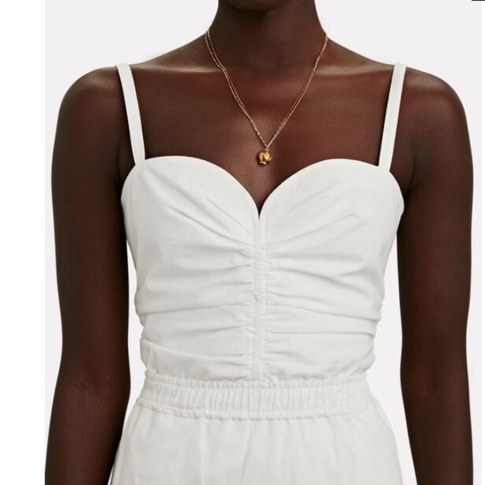 A.L.C gathered white top